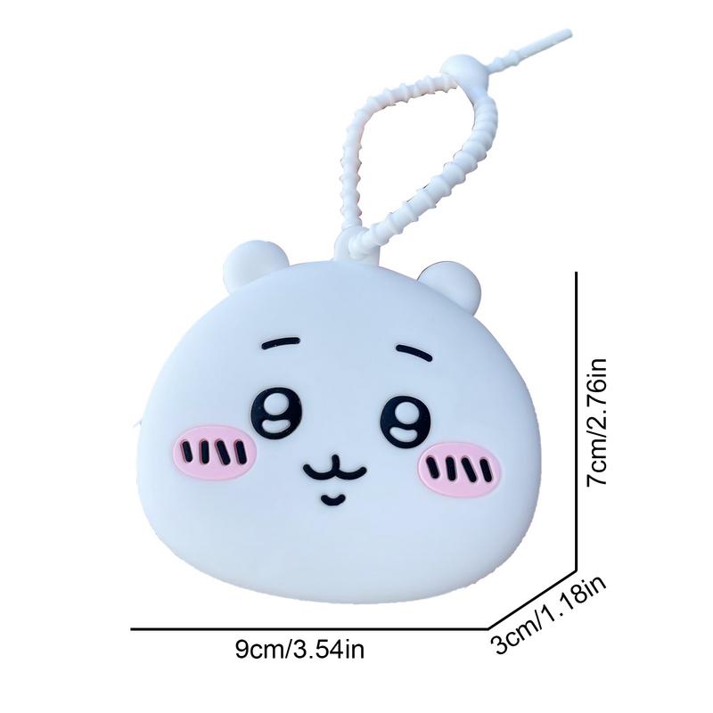 Портативный мешочек для лакомств для собак, мультяшный силиконовый мешок для корма для собак, милый мешочек для перекусов для питомцев, многоцелевой мешок для корма для щенков для печенья, сушеного мяса