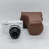 Чехол-сумка из искусственной кожи для камеры Nikon J1 J2, защитный чехол для всего корпуса с ремешком