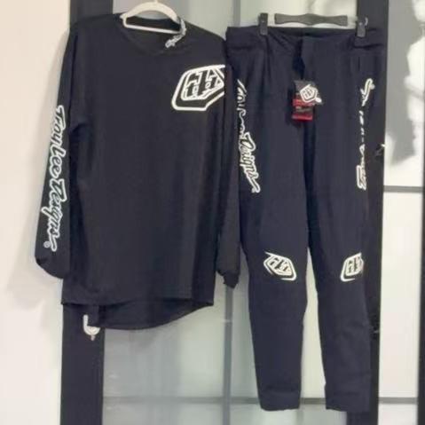 Teen Children's Downhill Suit Mountain Bike Riding Suit Set Moisture Wicking Off-Road Motorcycle Racing Suit Street Car