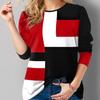 Women Autumn Printing Plus Size Long Sleeve Daily All Match T-shirt