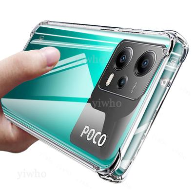 Роскошный прозрачный мягкий силиконовый чехол для Xiaomi Poco X5 5g противоударный прозрачный чехол для мобильного телефона Xiomi Xiami Poco X 5 задняя крышка