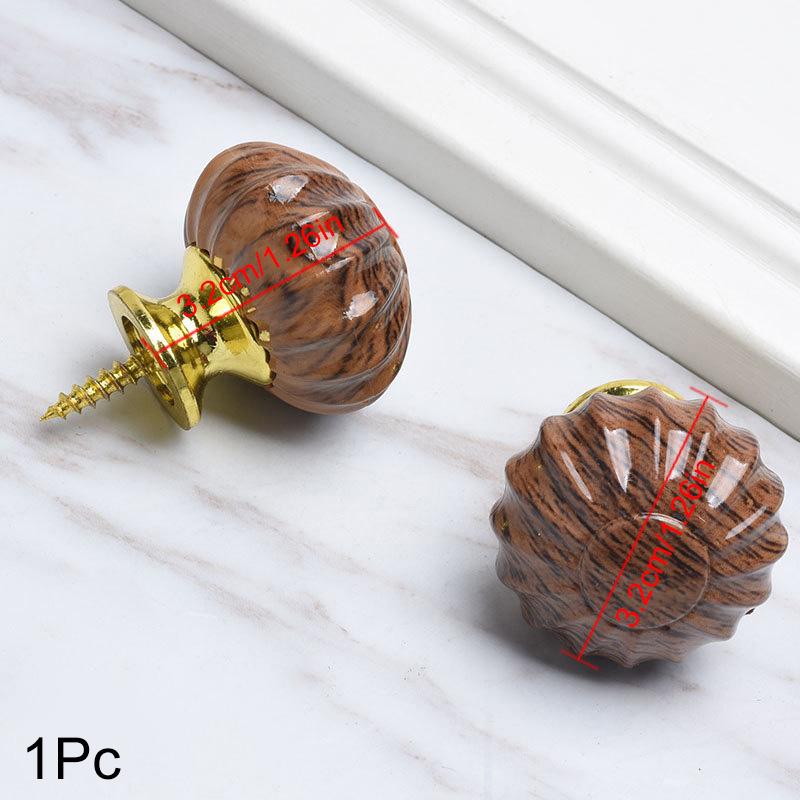 Дверная ручка круглая из натурального дерева, ручка для ящика шкафа, дверные ручки для шкафа, мебельные ручки, фурнитура для кухонной мебели