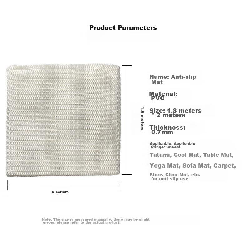Chaojijiapin Non-Slip Bed Pad, Mattress Seat Cushion Floor Mat, Anti-Slip Sofa Pad Tatami Anti-Slip Mat, Cuttable Non-Slip Pad