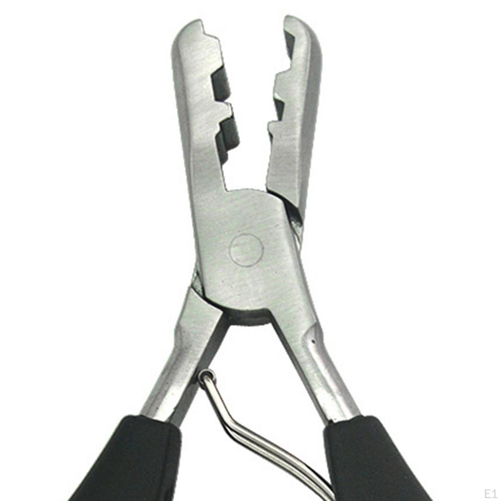 Щипцы для наращивания волос с двумя слотами, профессиональные, высокопроизводительные, многофункциональные