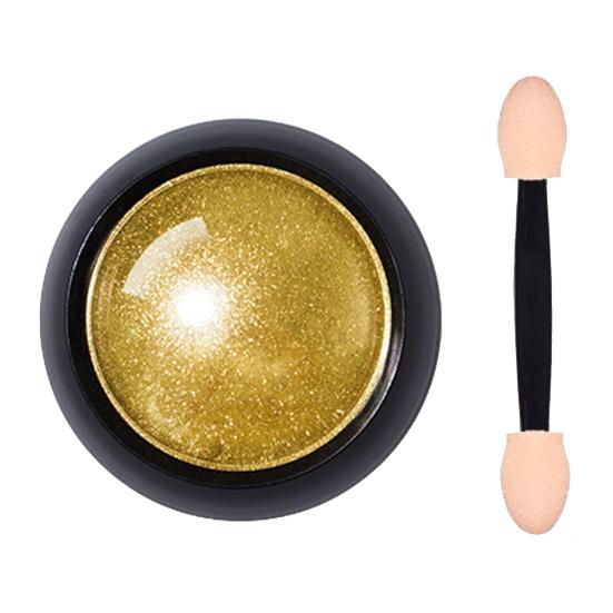 Золотая зеркальная пудра для ногтей Голографическая белая перламутровая хромированная металлическая пудра DIY Nail Art