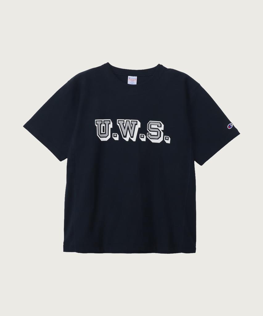 CHAMPION Reverse Weave City Graphic Short Sleeve T-Shirt Navy