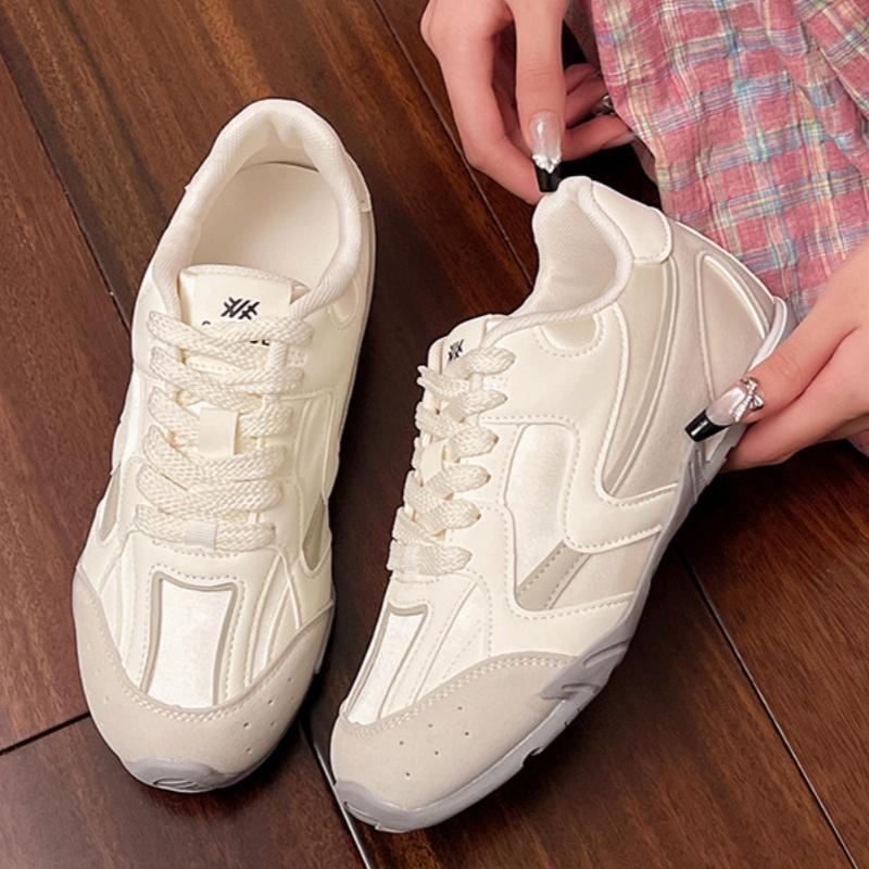 Модная немецкая тренировочная спортивная обувь 2025 Весна Осень Новый стиль Легкая Круглый носок Женские Балетки Модные Удобные Мягкие Кроссовки