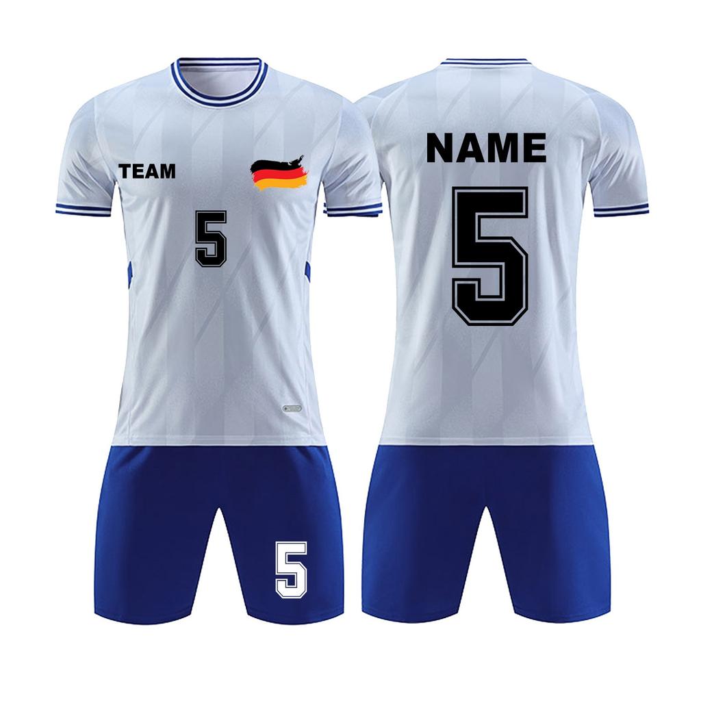 Personalised Shirts Kit Mens Girls With Name Number Custom Football Jerseys For Boys Training Suit