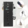 Metal Umbrella Stand Freestanding Square Mesh Umbrella Holder Decorative Umbrella Bin for Home Entryway Office Hotel Supermarket