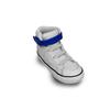 Converse Pro Blaze Strap Повседневные высокие детские кеды для скейтбординга Детские кроссовки Серо-синие 772124C