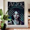 Игра AAlice Madness Returns Настенный гобелен Дешевый Хиппи Настенное панно Богемские настенные гобелены Настенное панно Мандала
