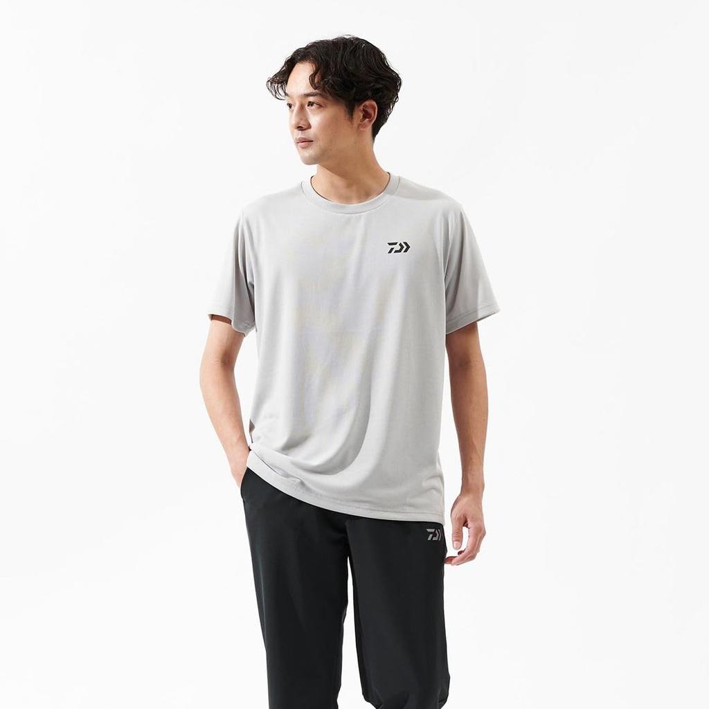 Daiwa Short Sleeve Back Print T-Shirt 25DE-8325 Green Camo L