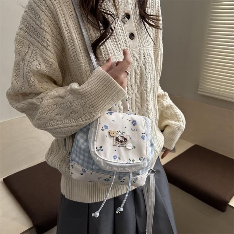 Hello Kitty Mini Girls Backpack With Sewn Details And Soft Structure For School