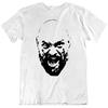 Тайсон Фьюри Чемпион в тяжелом весе Силуэт большого лица Фанату бокса Футболка