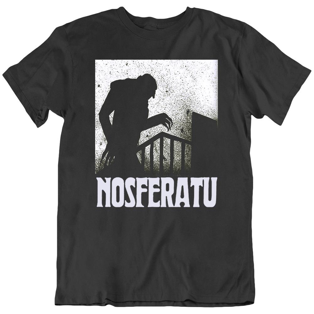 Dracula Nosferatu Vampire Monster Shadow Horror Movie Halloween T-Shirt Tee Gift