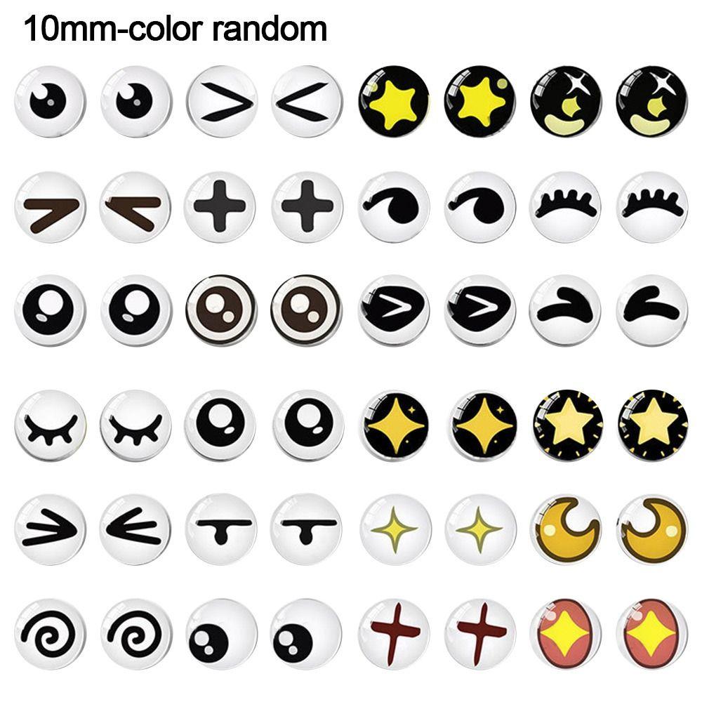 20 шт./10 пар, пластиковые кукольные хрустальные глаза, 6 мм-20 мм, куклы, инструменты для самостоятельного изготовления, аксессуары для кукол «сделай сам»