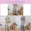 Ethnic Pattern Polyester Long Skirt With Wide Waist For Casual And Formal Wear