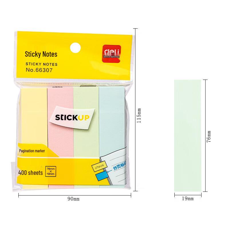 Deli 66307 Sticky Notes