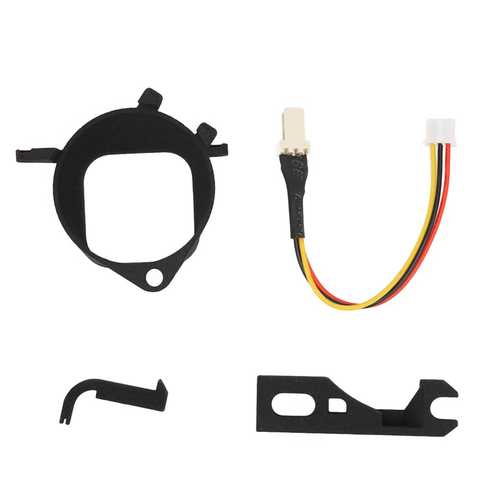 Mini Fan 3D Print Mount Kit Console Fan 3D Print Mount Kit Replacement Mini Brushless Cooling Fan Bracket for SEGA Dreamcast DC