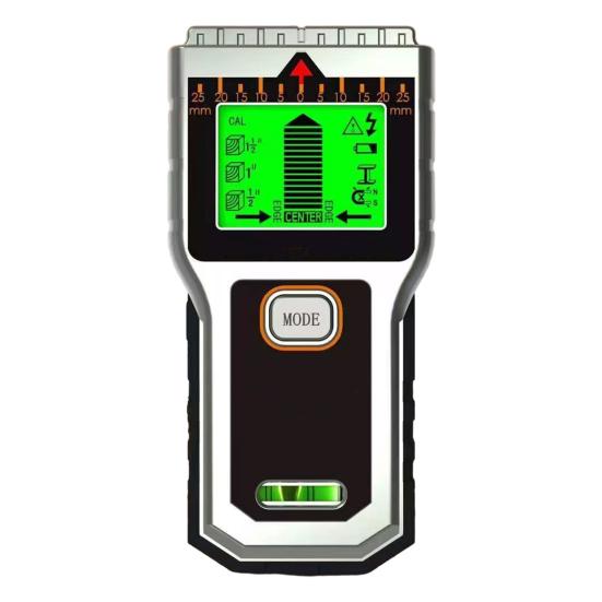 Электрический детектор 7-в-1 с ЖК-экраном, высокоточной звуковой сигнализацией, компактным дизайном, портативным многоцелевым искателем проводов