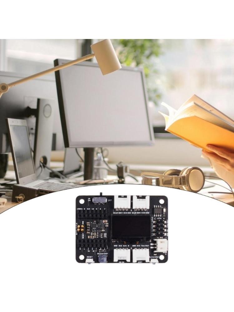 OLED Basic HAT Board for RPi, Quick Prototyping with Rich Peripherals and No Soldering Required