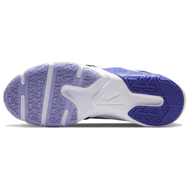 Nike Женские тренировочные футбольные бутсы Legend Essential 2 'Black Lapis Light Thistle' CQ9545-009