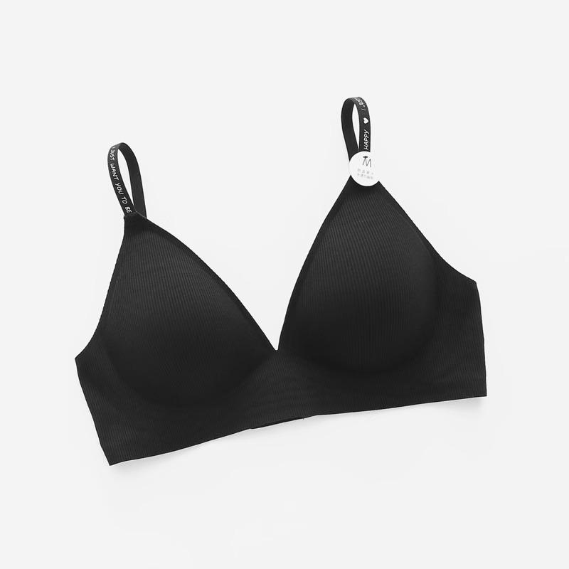 Japanese Wirefree Deep V Seamless Bra - Comfortable, Lightweight, Simple Design for Small Busts In Summer