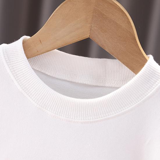 Костюм для мальчика 0-5 лет Детская клетчатая рубашка с длинными рукавами Куртка Круглый вырез Белый топ Повседневные джинсовые брюки Комплект из трех предметов