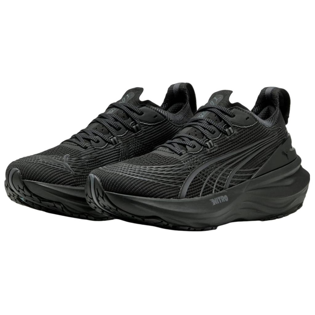 Puma ForeverRun Nitro 2 Black Galactic Grey Men Sneakers 310109-12