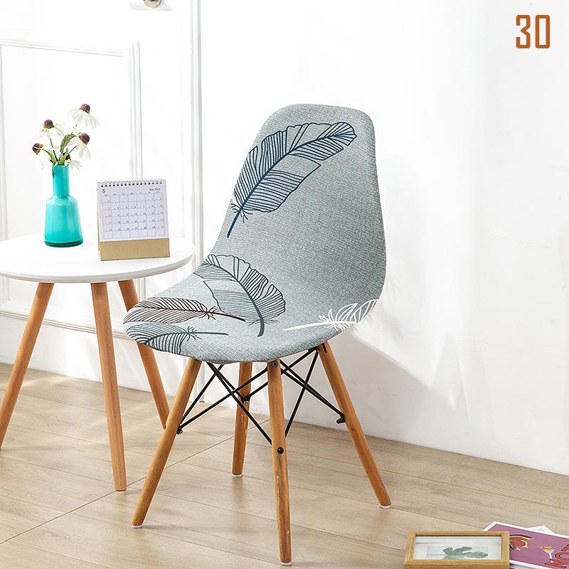 1 шт банкетный чехол для стула в виде ракушки безрукий чехол для стула съемный моющийся домашний отель