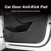 Для Tesla Model 3/Y Защитная накладка на дверь автомобиля от ударов, панель, кожа, углеродное волокно, интерьер, наклейка для защиты перчаточного ящика, автомобильные аксессуары