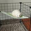 Ice Silk Cooling Hanging Bed Skin-Friendly Guinea Pig Nest Pet Hammock Nest  Cage Accessory