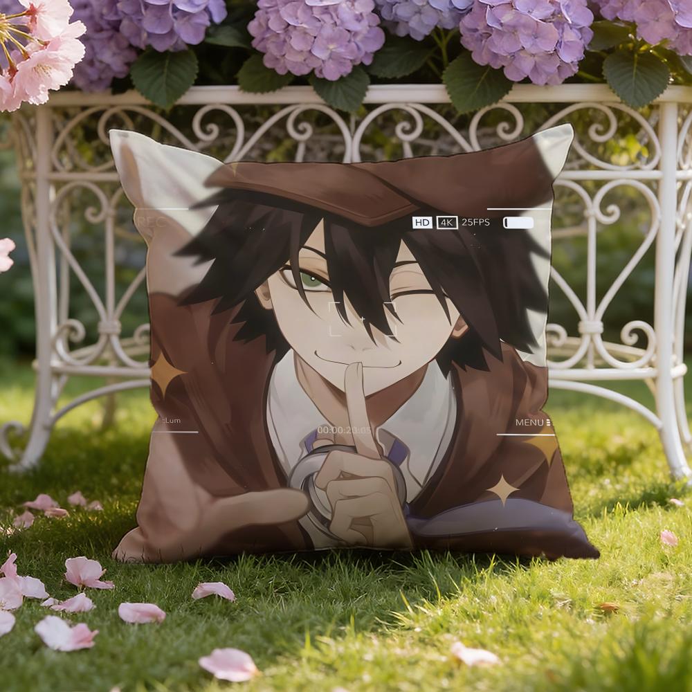 B-Bungo Stray АнимеСобаки Наволочка для Дома и Автомобиля Двусторонний Чехол для Подушки: Двусторонняя конструкция для максимального комфорта