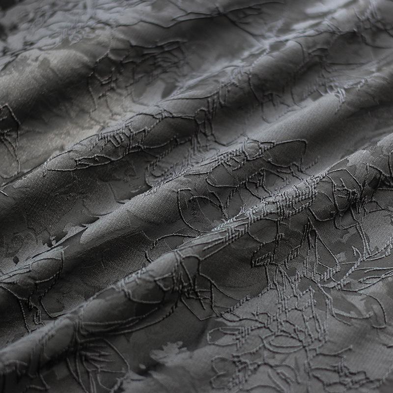 Модное отличительное плетение тисненая вязанная крючком текстура трехмерная жаккардовая ткань плетение жесткая модная ткань для костюмов и платьев пончо