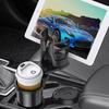 ABS Multifunction Universal Car Car Cup Holder Base Tray Stand Organizer 4-in-1