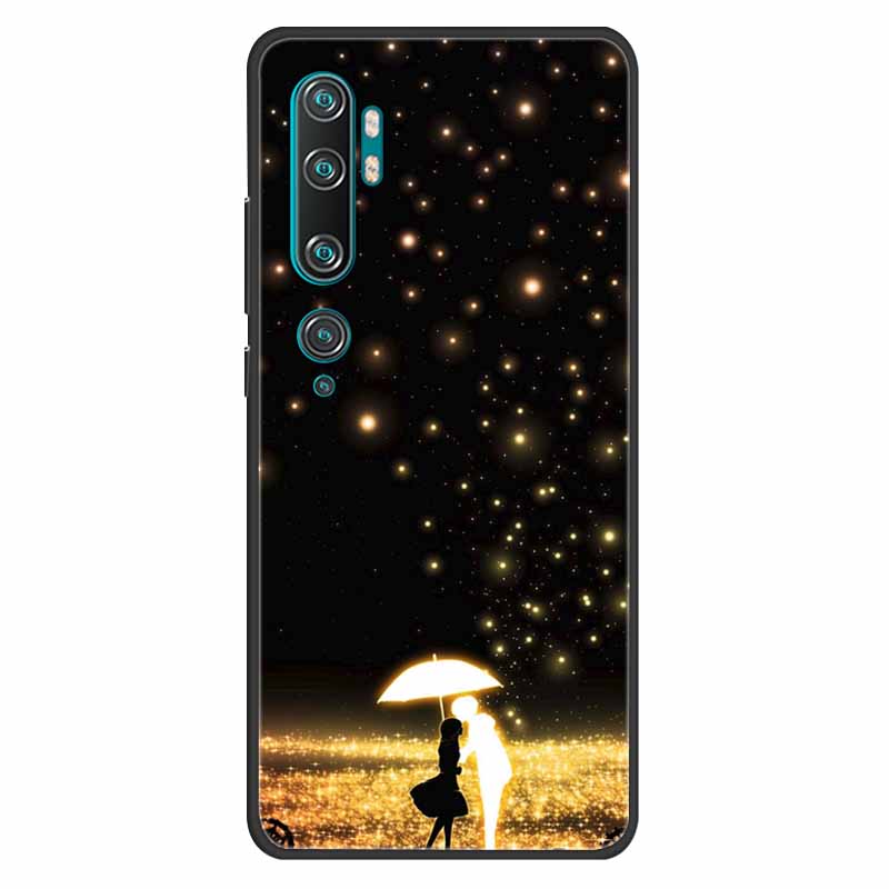 Чехол для Xiaomi Mi Note 10 Силиконовый Мягкий Сова Лев ТПУ Модный Задний Чехол Для Xiaomi Mi Note10 Чехлы Защитные Печатные Чехлы