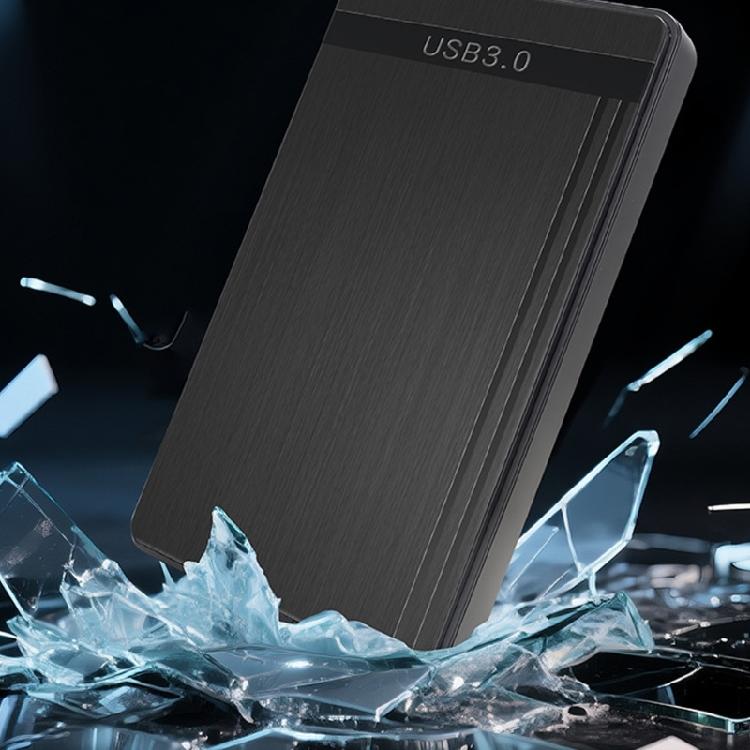 Тонкий портативный кейс для жесткого диска, интерфейсы USB 3.0, поддержка 2.5" SSD и механических дисков, ударопрочный корпус