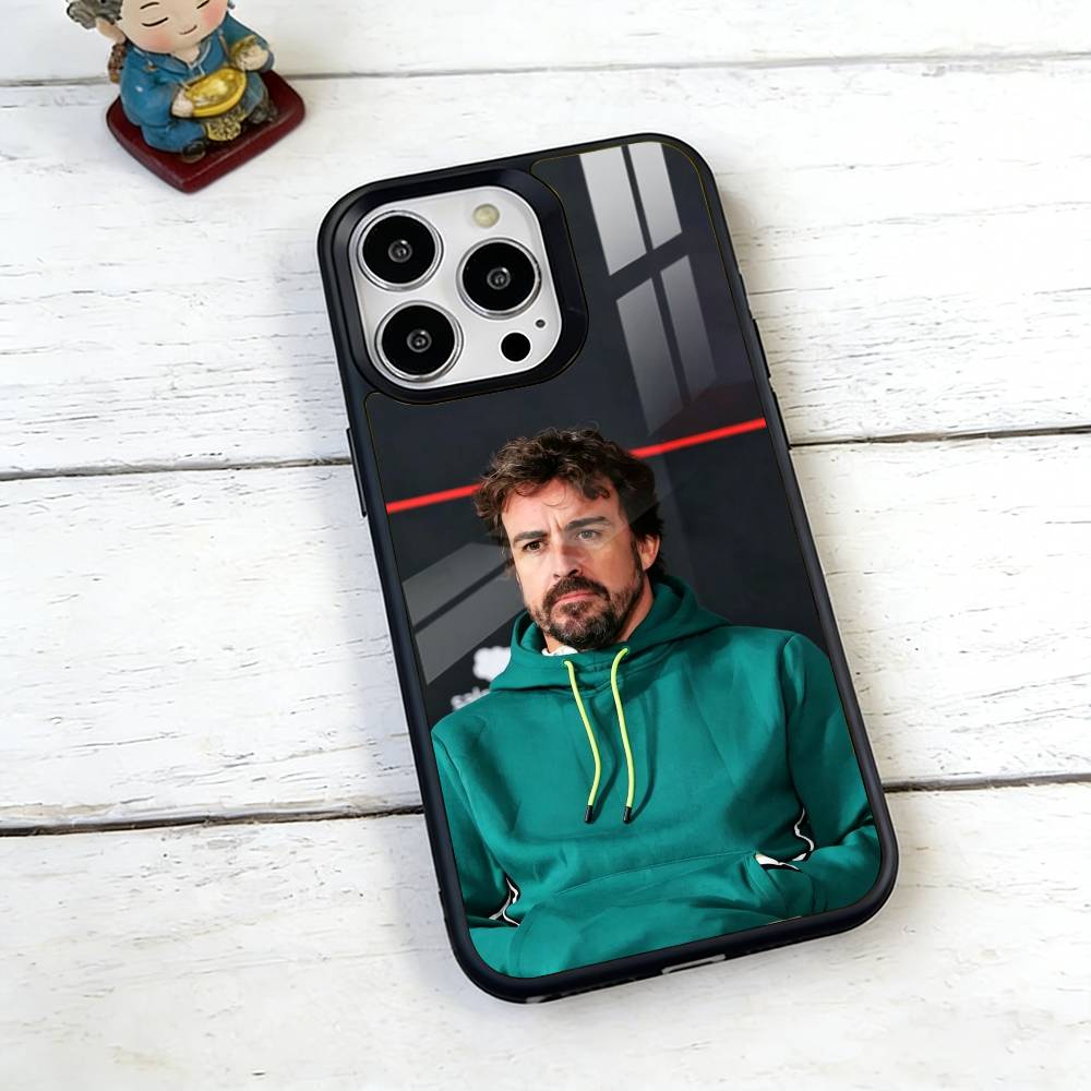 Крутой чехол для телефона A-Fernando A-Alonso для iPhone17,16,15,14,13,12,11 Plus,Pro, магнитный, для беспроводной зарядки Magsafe