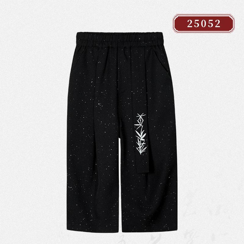 Традиционный китайский костюм ханфу для мальчиков: Стильный наряд для весны/осени, идеально подходящий для выступлений, декламаций и первых дней рождения.