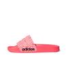 Adilette Shower Удобные Прочные Шлепанцы с Резиновой Подошвой Женские Сандалии Розовые Белые FX1199