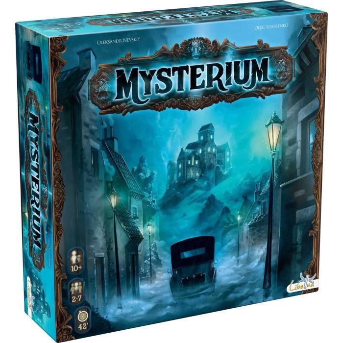 Libellud, Mysterium, Jeu De Société Dès 10 Ans, Jeu d'Enquête Mystérieux & Coopératif, De 2 À 7 Joueurs, 45 Min, En Français