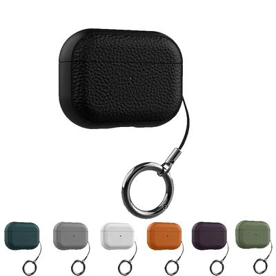 Защитный чехол для Apple Airpods 4 3 AirPods Pro 1 2 Чехол для беспроводных наушников Чехол с кожаной текстурой для Air Pods Pro Сумка для наушников