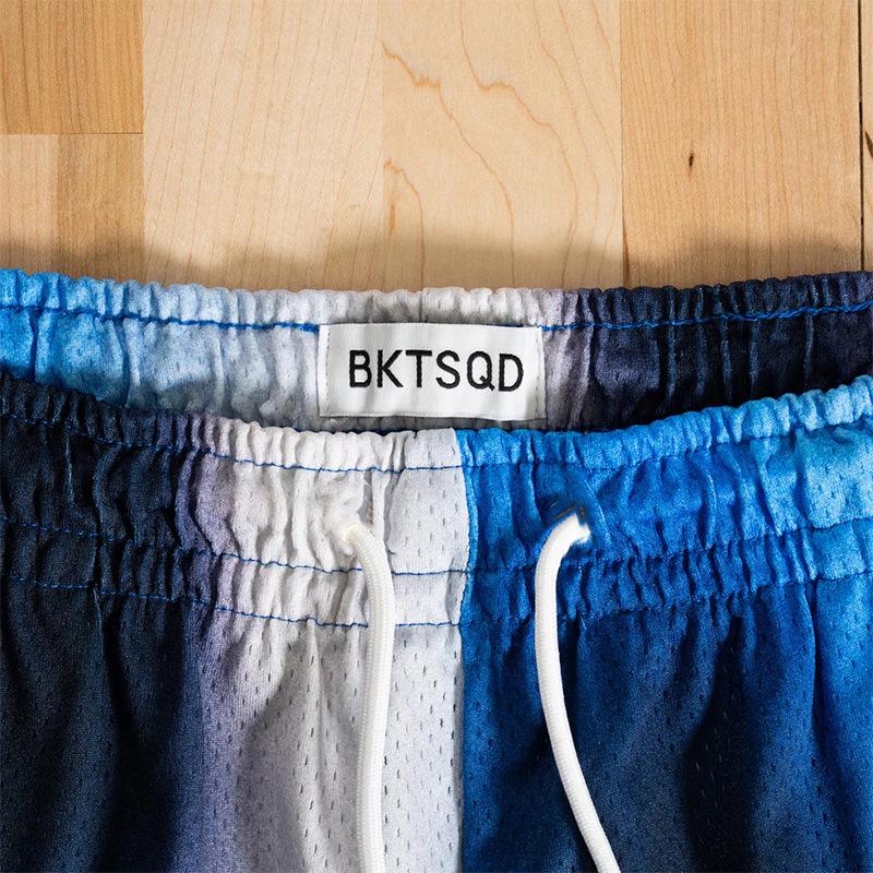 Мужские сетчатые баскетбольные шорты BKTSQD с быстрой сушкой - Летние свободные повседневные брюки