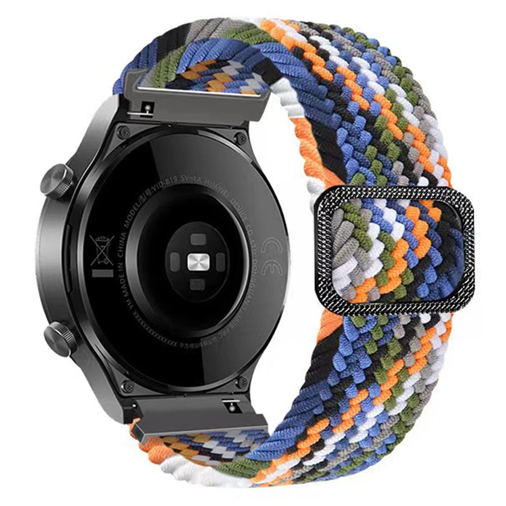 Для Huami AMAZFIT BALANCE 2/Active 2 Плетеная нейлоновая ремешок для часов Для AMAZFIT BIP 6 5 GTR/GTS 2e 2 3 4 Эластичный браслет 20/22 мм Ремешок