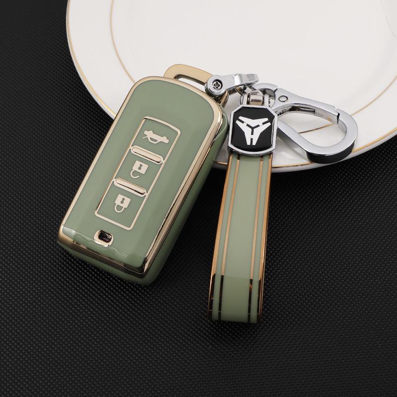 Mitsubishi Car Key Case for Outlander, Eclipse Cross, ASX, Lancer, Pajero Sport
