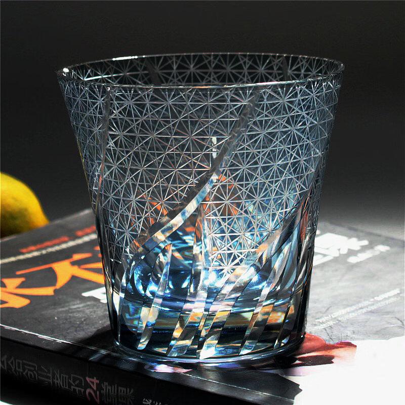 Edo Kiriko Crystal Whiskey Glass