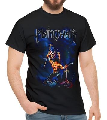 Футболка группы Manowar