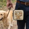 Transparent Window Dog Training Bag Portable Pet Snack Bag Dog Treat Pouch  Puppy Training