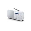 Radio Portable - MUSE - M-109 DBW - DAB + Et FM - Double Alarme - Haut-parleur Intégré