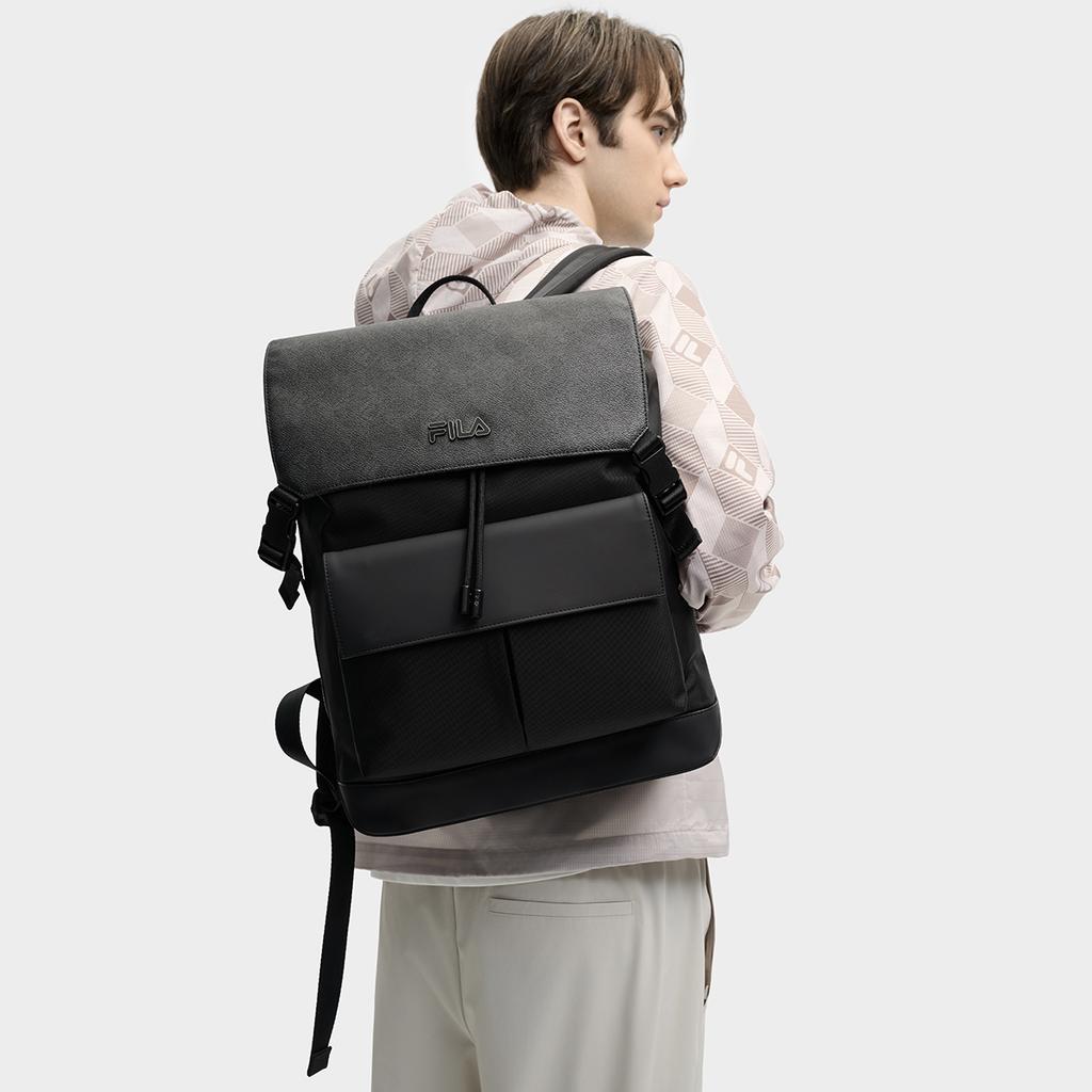 New FILA Fabric Backpack Men's All Over Print F13M528102FZA